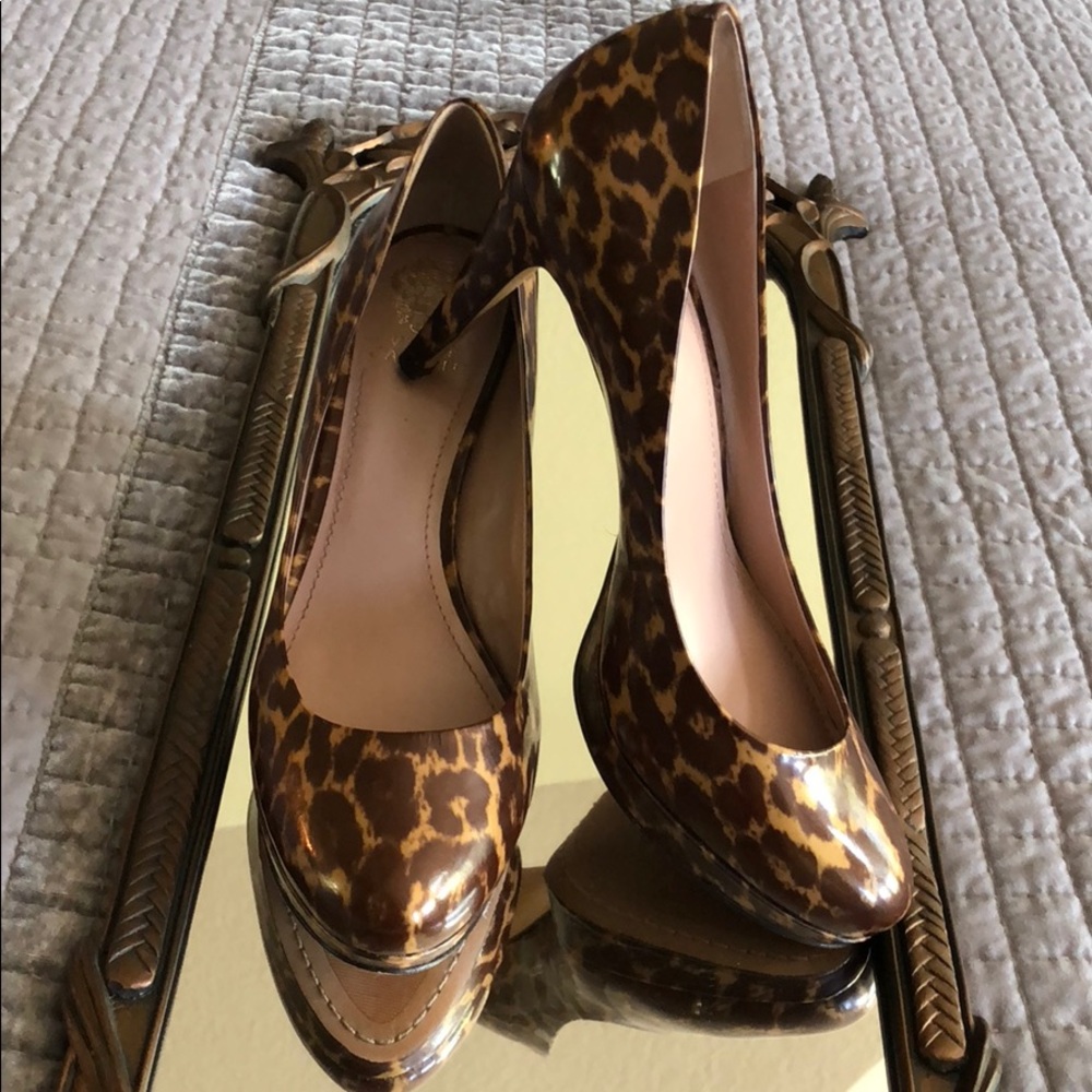 Vince Camuto Leather Heels